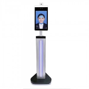 Wholesale Discount AI face recognition body temperature scanner measuring device for access control support SDK OEM multi-language