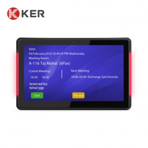 WA1332T Black 13.3 Inch Medical Wall Mount Android All In One PC Touch Screen