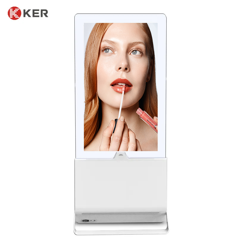 43″ 55″ 4K\HD\FHD stand floor double side digital signage ultra thin digital signage and displays indoor high brightness