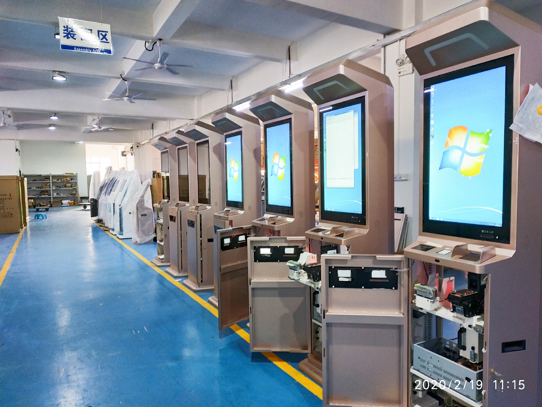 KER’s Dedication To Kiosks-Production Started