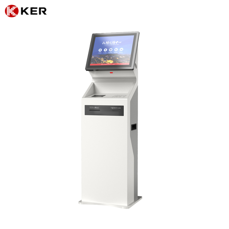 18.5 inches self service kiosk capacitive touch screen floor stand touch screen kiosk WINDOWS 10 system touch screen kiosk