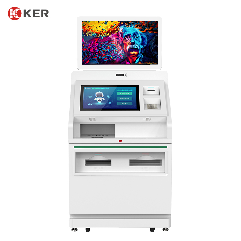 multifunction kiosk OEM ODM manufacturer payment kiosk retail 32” self-service photo booth kiosk payment terminal rfid
