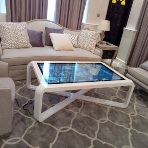 OEM/ODM Factory China Wholesale Smart 55inch Touch Screen Table Game Interactive Coffee Table LCD Advertising Display Touch Screen Table