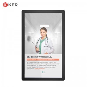 27” Hospital Digital Signage Triage Queuing System Doctors’ Information Display