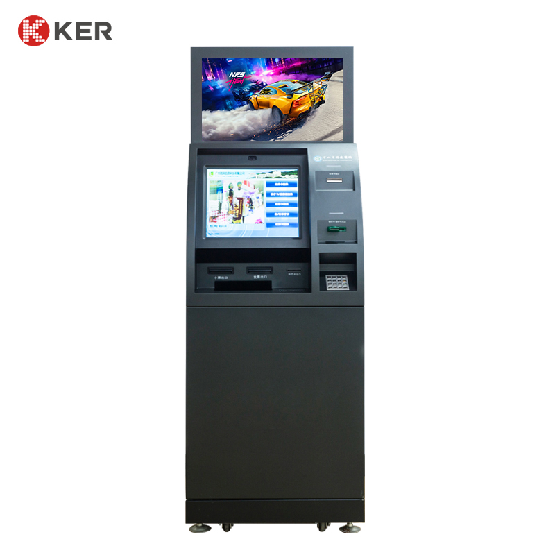 Self service banking ATM Bank Cash Deposit Machine Kiosk With Deposit/Acceptor Payment Terminal