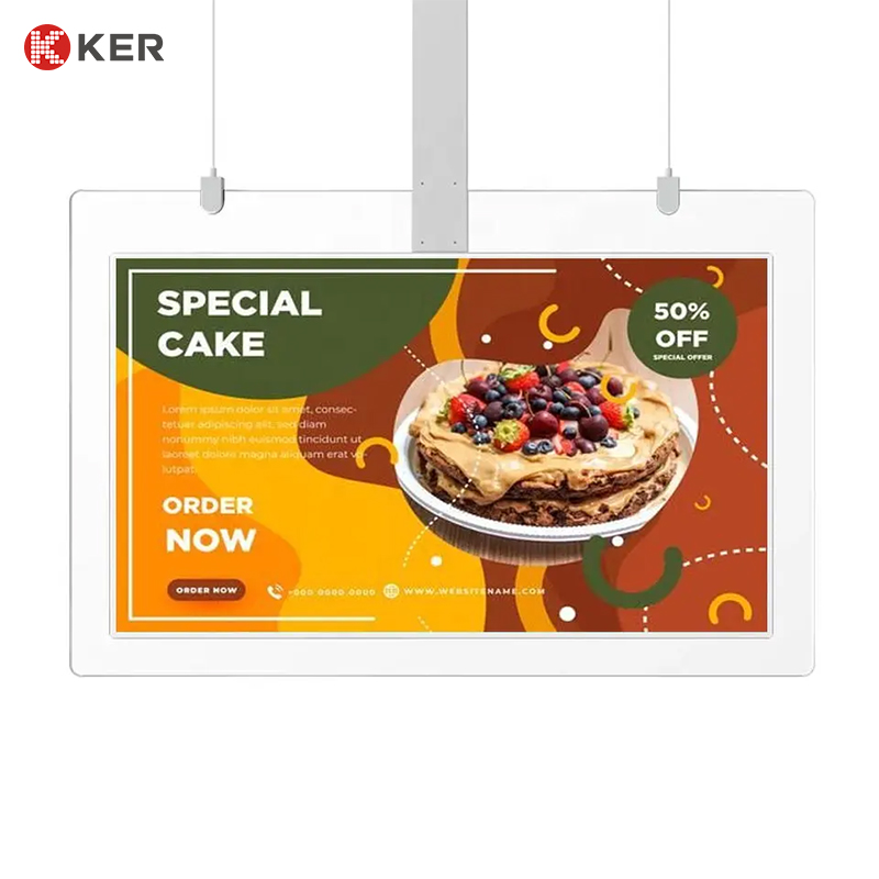 43″ 55″ double side horizontal double side digital signage windows signage indoor smart tv wifi digital signage and displays