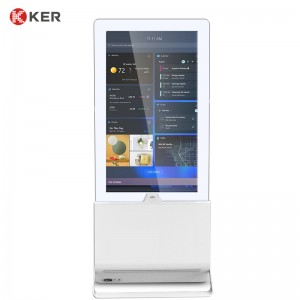 43″ 55″ Ultra Thin Double Side Exhibition Transparent Digital Signage Charge Advertising Player