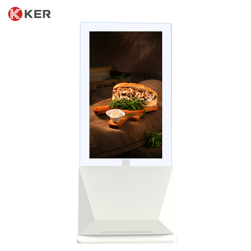 43″ 55″ double side advertising player for supermarket\ exhibition ultra thin advertising display digital signage and displays