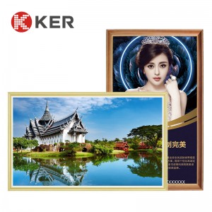 OEM Factory for 10 Inch Lcd Advertising Player - New Design 49 Inch Advertising Player Indoor Wooden Frame LCD Digital Signage  – Chujie