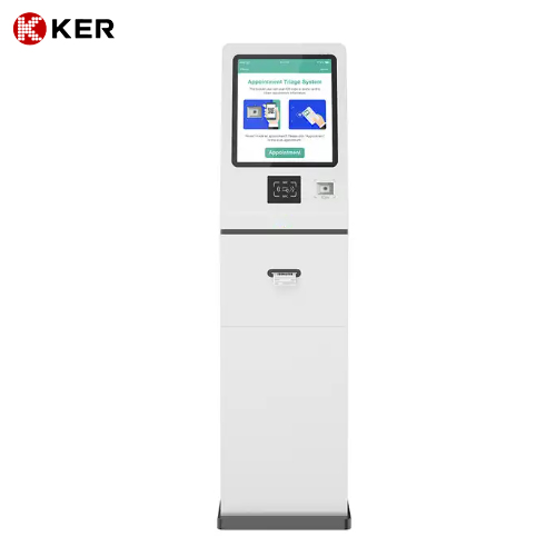 17 inches self service kiosk touch screen multifunction self service kiosk with thermal ticket printer kiosk windows 10