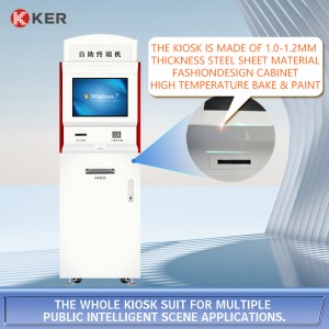China Equipment Manufacturer Multifunction Self Service Kiosk bank card terminal without fresh