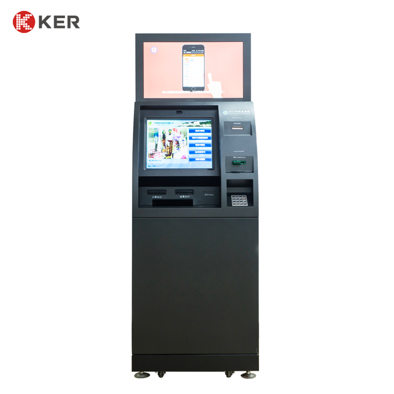 Bill Payment Kiosk Card Issuing Cash Accepting Machine Self Service Terminal