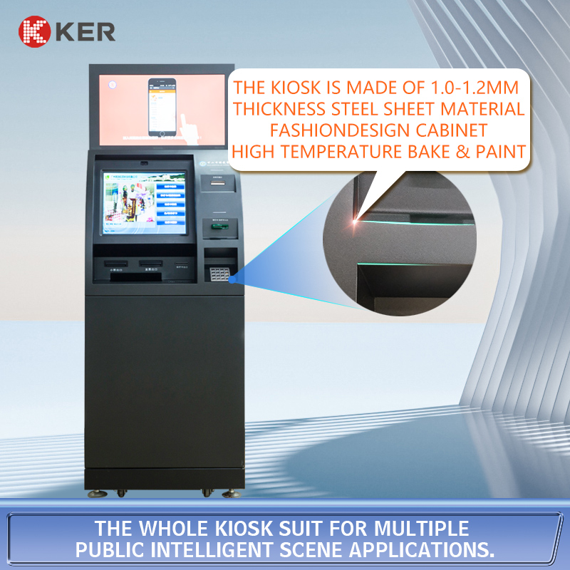 High Quality Bank ATM Machine Whole NCR Wincor Diebold Complete ATM Kiosk