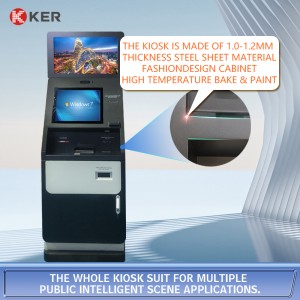 PriceList for Touch Screen Kiosk Portable - Multifunctional Self Service Financial Kiosk Online bank ATM terminal Multifunction Self Service Kiosk – Chujie