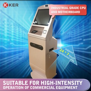 Touch Screen Hotel Terminal Capacitive Self Service Kiosk