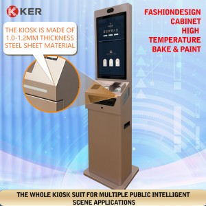 27 Inch Windows Infrared Touch Screen Kiosk Self Service Check In And Check Out Terminal