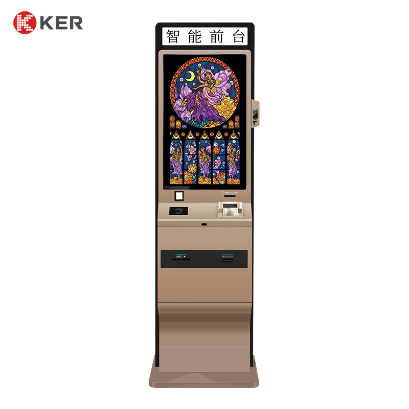 Hot Sale 27 Inch Touch Screen Exchange Hotel Terminal Self Service Kiosk