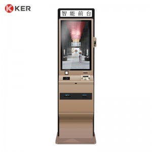 Customize Ic Id Card Reader Card Issuer Qr Code Scanner Hotel Terminal Self Service Kiosk