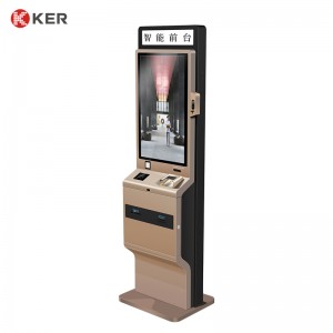Customize Ic Id Card Reader Card Issuer Qr Code Scanner Hotel Terminal Self Service Kiosk