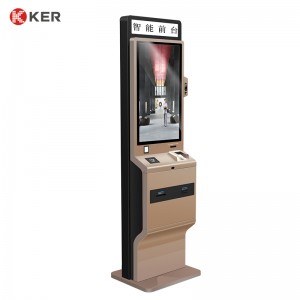 Customize Ic Id Card Reader Card Issuer Qr Code Scanner Hotel Terminal Self Service Kiosk