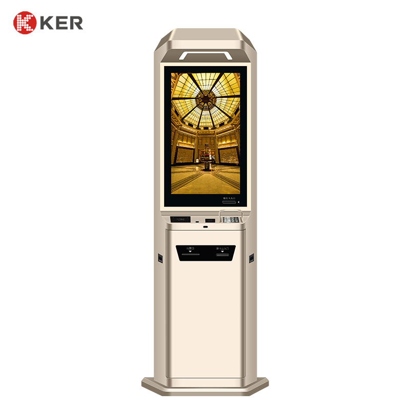 Factory Direct Sale Unionpay Card Reader Hotel Terminal Multifunction Self Service Kiosk