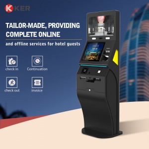 Manufacturer OEM ODM Infrared Touch Screen Self Service Check In And Check Out Terminal