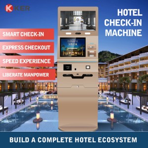 Manufacturer OEM ODM Infrared Touch Screen Self Service Check In And Check Out Terminal