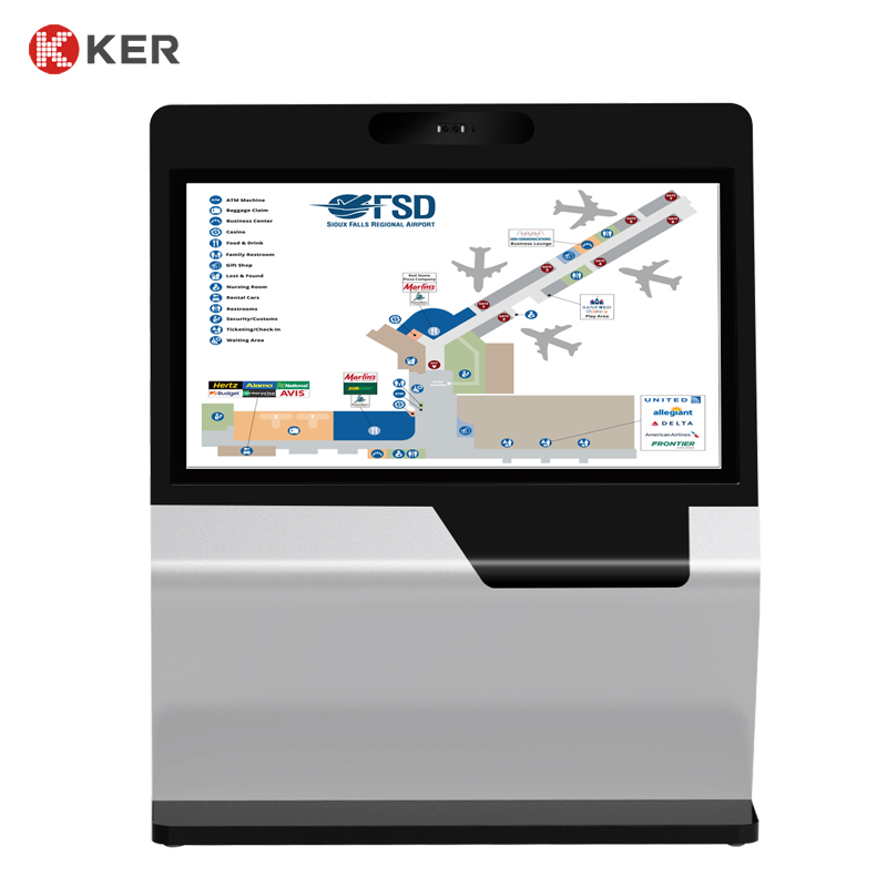 Online Exporter Interactive Self Service Kiosk - Multifunction Standing Floor Self Service Terminal – Chujie
