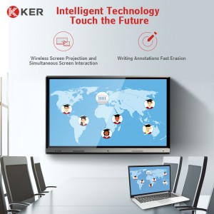 HD Display Electronic Interactive Whiteboard Smart Board Multifunction Self Service Terminal