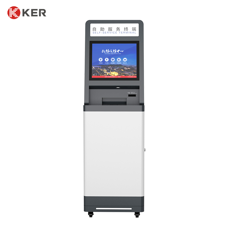 Registration Kiosk Reporting Printing Smart Standing Self Service Report Print Terminal
