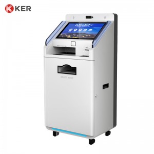 All In One Point Reporting printing terminal Smart Standing self service report print terminal