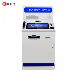Popular OEM Customized Sale  Nfc Reader Self Service Print Terminal Kiosk