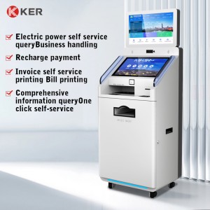 Low Moq Factory Price 23.8 Inch 4G Ultra 4K Hd Display Multifunction Self Service Report Collect Terminal Kiosk