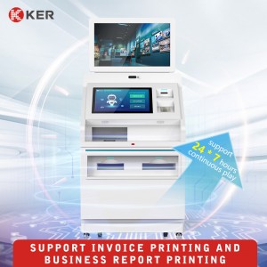 27″ Floor Stand Self-Service Kiosk Win10 Multifunction self service report collect machine terminal Kiosk