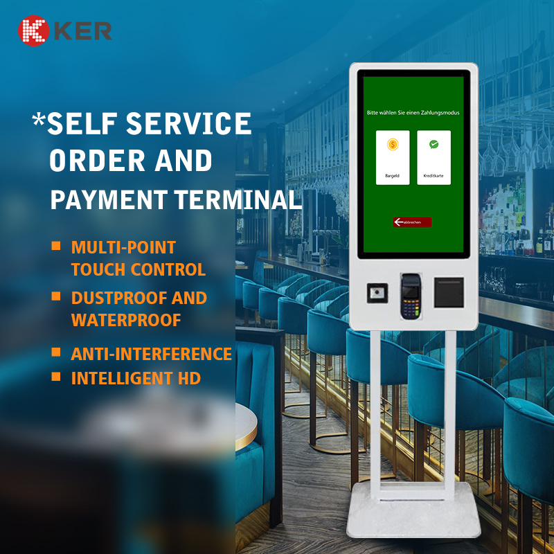 OEM/ODM China Industrial Panel Pc - Hot Sale 27 inch Smart Food Self Service Order Kiosk For Order Self Service Terminal – Chujie