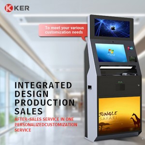 Government Service Terminal Bill Acceptor Ticket Self Service Kiosk