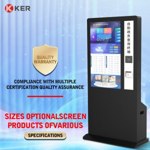 Windows Restaurant Ordering Self-Service-Printing Multifunction Self Service Kiosk