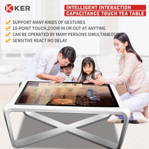 Multifunction Interactive Touch Screen Coffee Table Multifunction Self Service Terminal Kiosk
