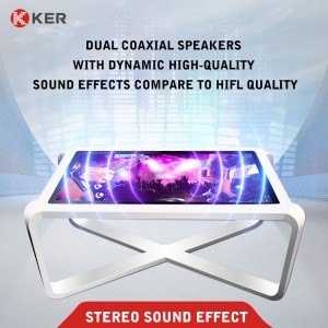 Multifunction Interactive Touch Screen Coffee Table Multifunction Self Service Terminal Kiosk