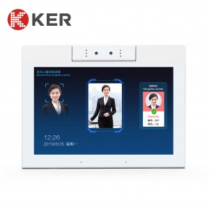 WL1022T White 10.1 Inch Menu L Type Android All In One PC Touch Screen