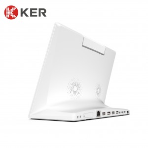 WL1027T White 10.1” Android Tablet Pc Customer  Feedback Device L Type Digital Signage