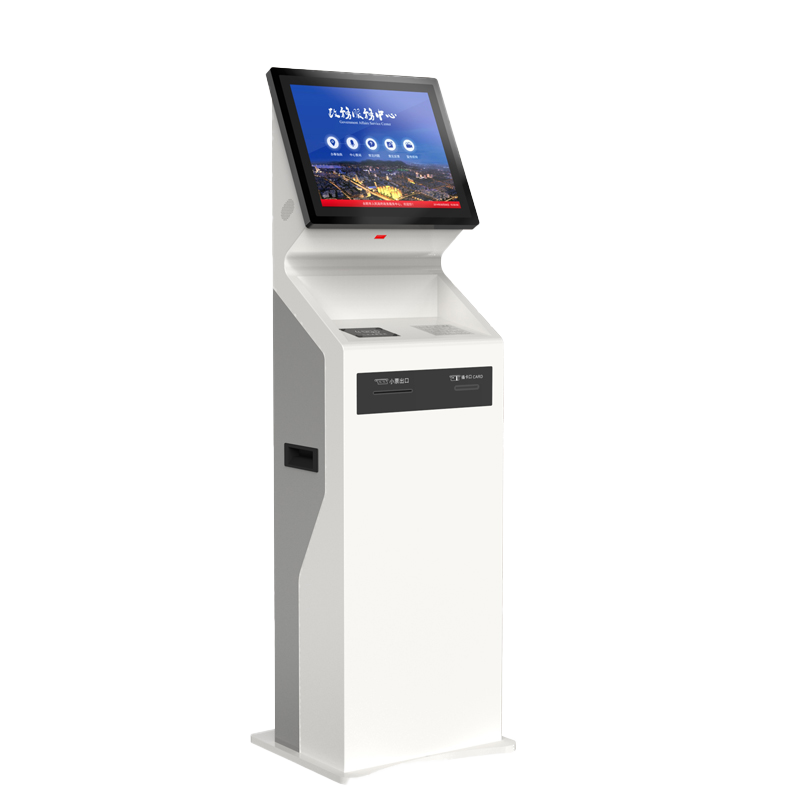 18.5 inches self service kiosk capacitive touch screen floor stand touch screen kiosk WINDOWS 10 system touch screen kiosk