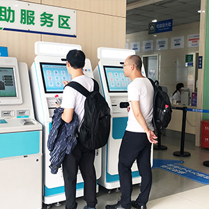 The major hospitals have chosen to introduce the medical self-service machine, which is very useful!