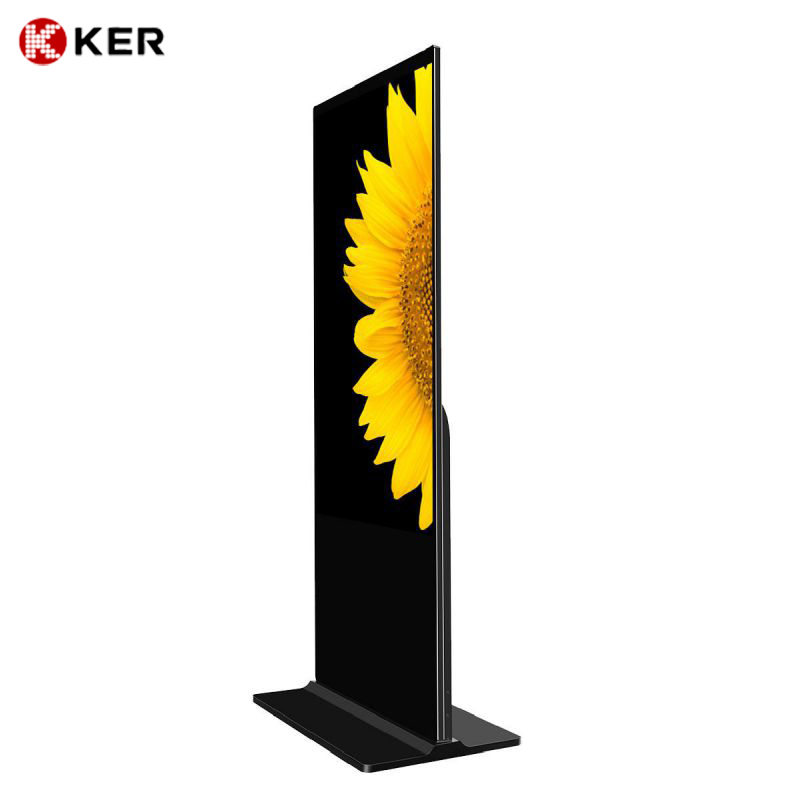 32″ 43″ 49″ 55″ 65″ mount media player floor stand digital signage display kiosk advertising displayer