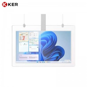 High Quality Portable 32 43 49 55 Inch Double Side Hanging Digital Signage withouut Touch