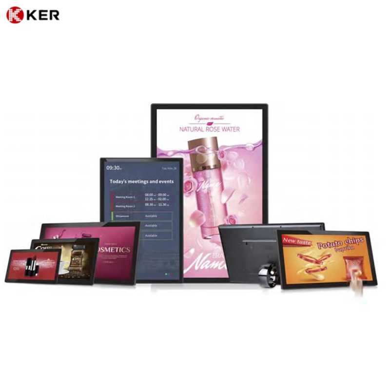 Trending Products Video Wall - Hot sale wall mounted 55 inch lobby touch screen advertising kiosk interactive digital signage – Chujie
