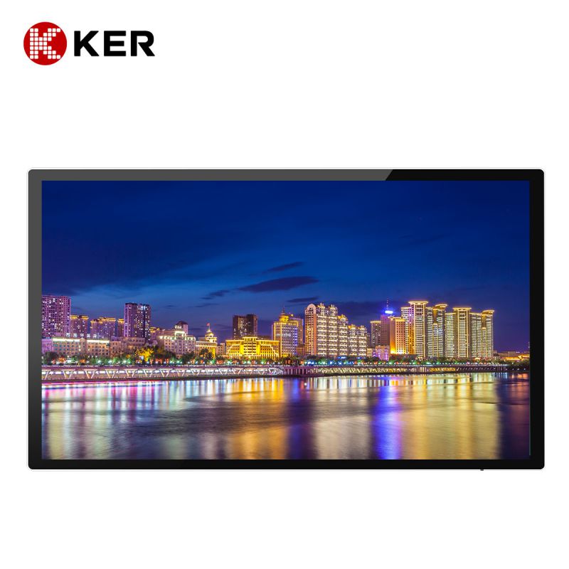 Cheapest Price Wall Mount Lcd Advertising Player - Subway Advertising 55 Inch Capacitive 10 Points Touch Screen Indoor Building Hanging Lcd Digital Signage – Chujie