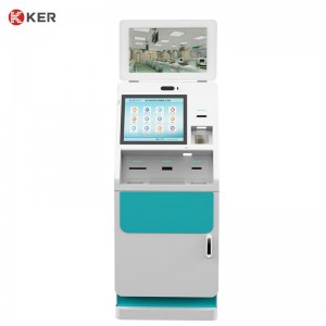 Touch Screen Self Service Kiosk  Machine Hospital Information Terminal Kiosk