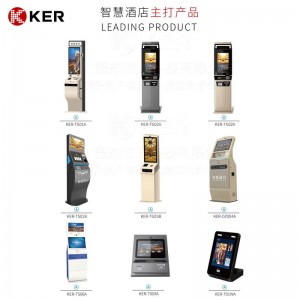 High Quality Self Service Touch Kiosk Lobby Hotel Kiosk with Ticket Printer