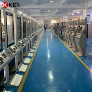 High Quality Self Service Touch Kiosk Lobby Hotel Kiosk with Ticket Printer